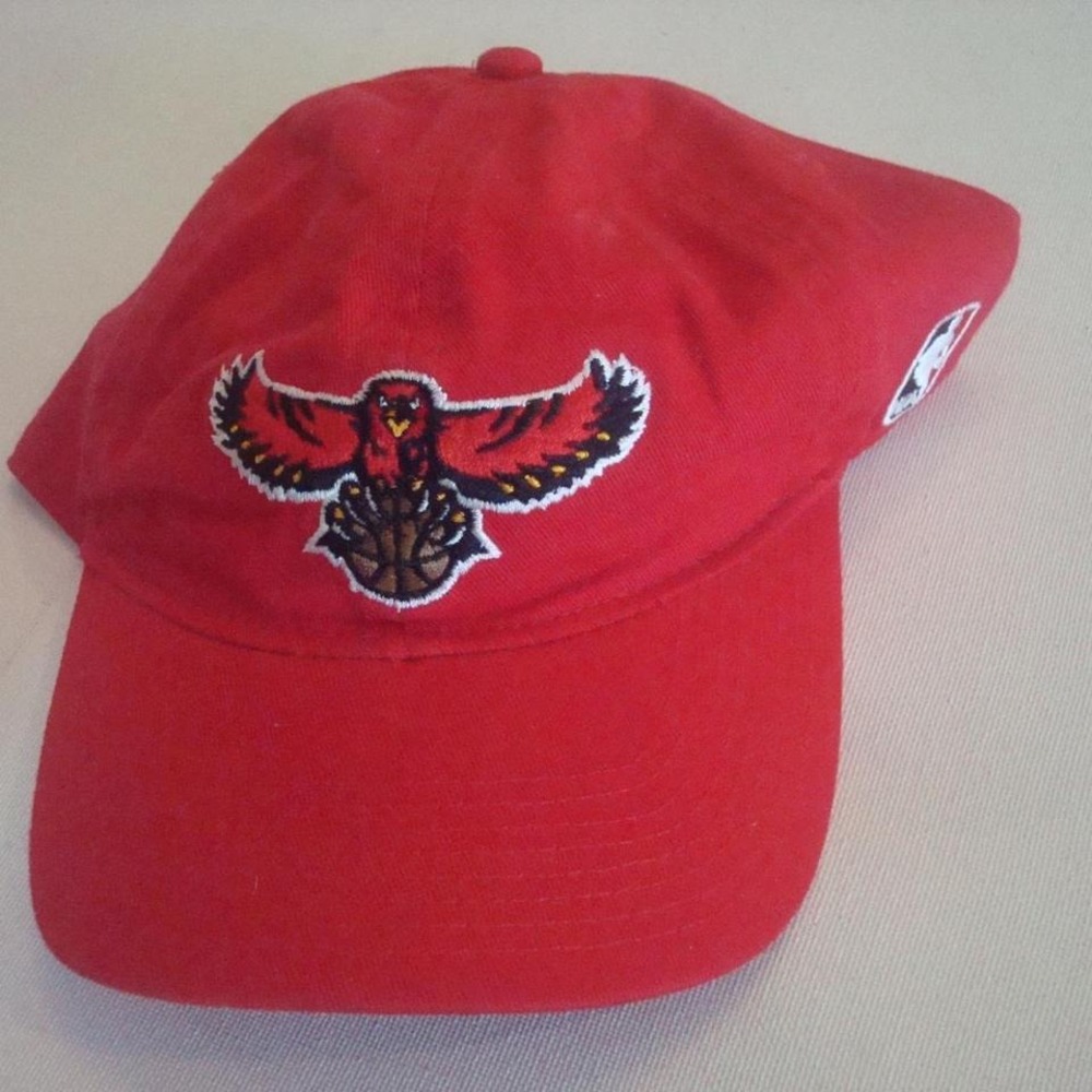 ATLANTA HAWKS REEBOK HAT CAP VINTAGE Y2K 00S J1